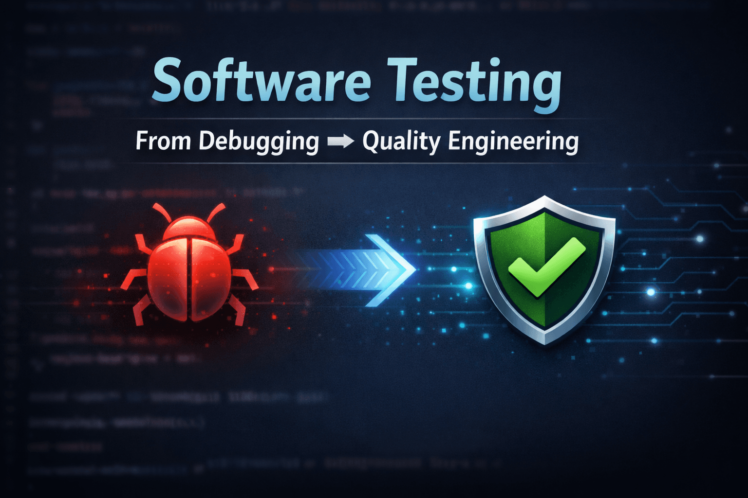 The Rise of Software Testing: From Debugging to Quality Engineering
