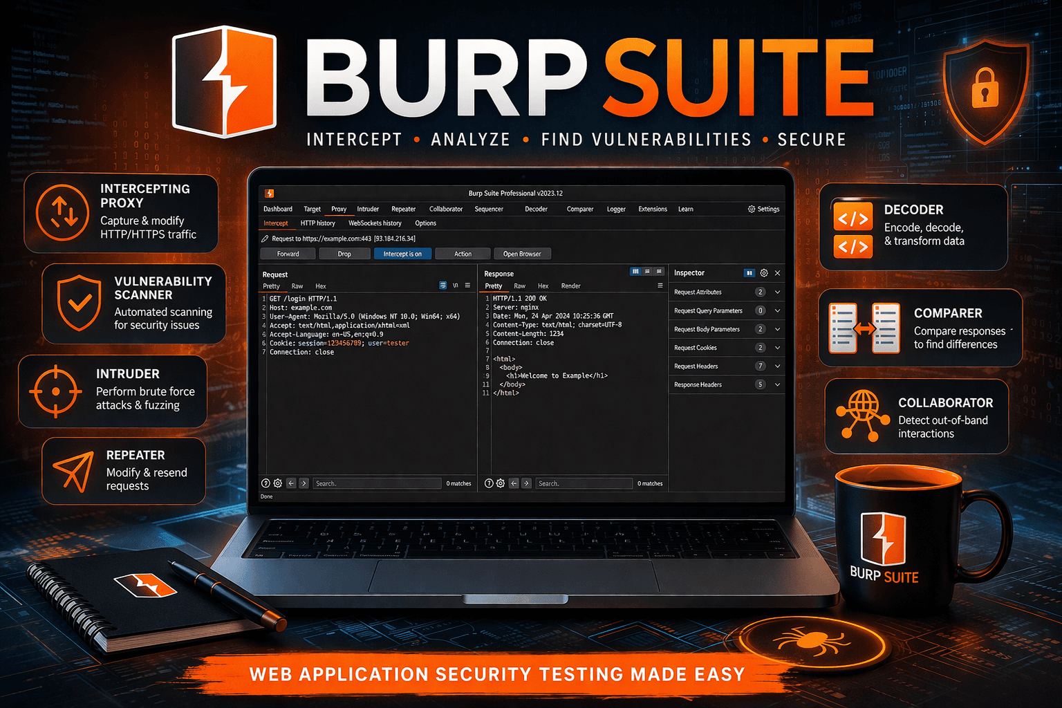 The Importance of Security Testing: How Burp Suite Helps Identify Web Application Vulnerabilities