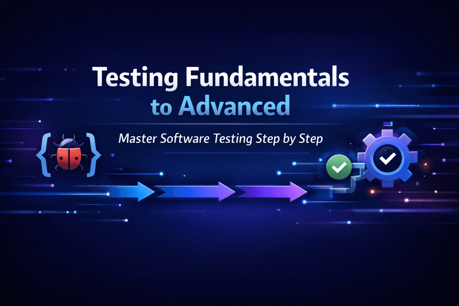 Testing Fundamentals to Advanced